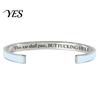 Bracciale Semplice di Alta Gamma Anche Questo Passerà Bracciale a Braccialetto con Mantra, Regolabile Inciso Motivazionale Comodo Braccialetto da Polso Informazioni Nascoste