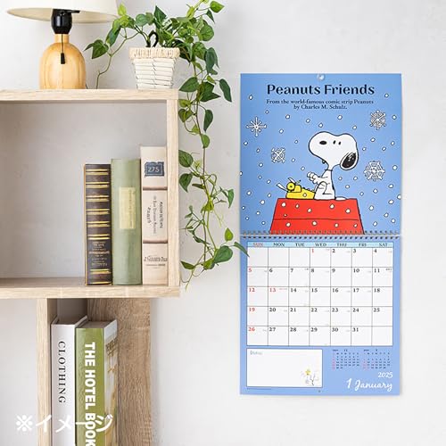 Sanrio Calendar de perete L 2025 Snoopy Agatator 453161