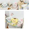 Chiikawa Plush Backpack For Kids Girls Boys With Splicing Design And Nylon Lining