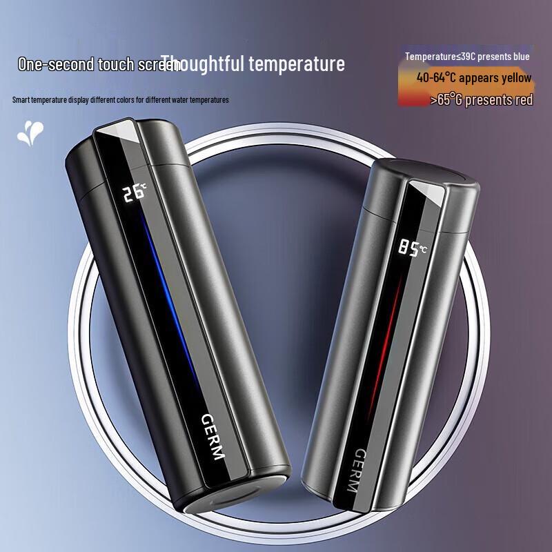 GEMEI Smart Digital Display Business Thermos