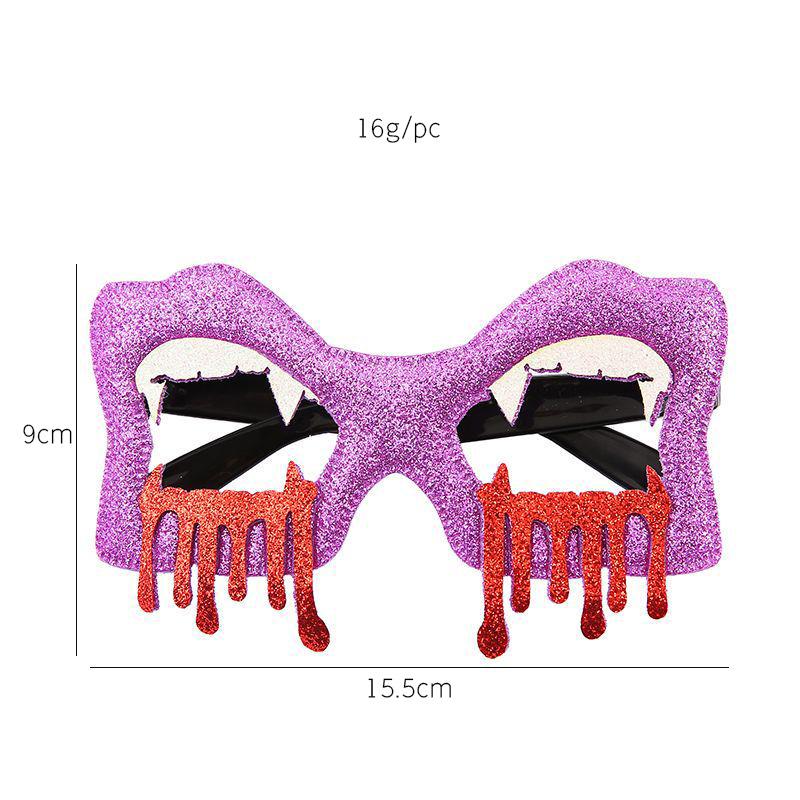 New Halloween Glasses Children's Funny Party Costumes Photo Prop Decorative Goods Skull-and-pumpkin Ghost Day Party