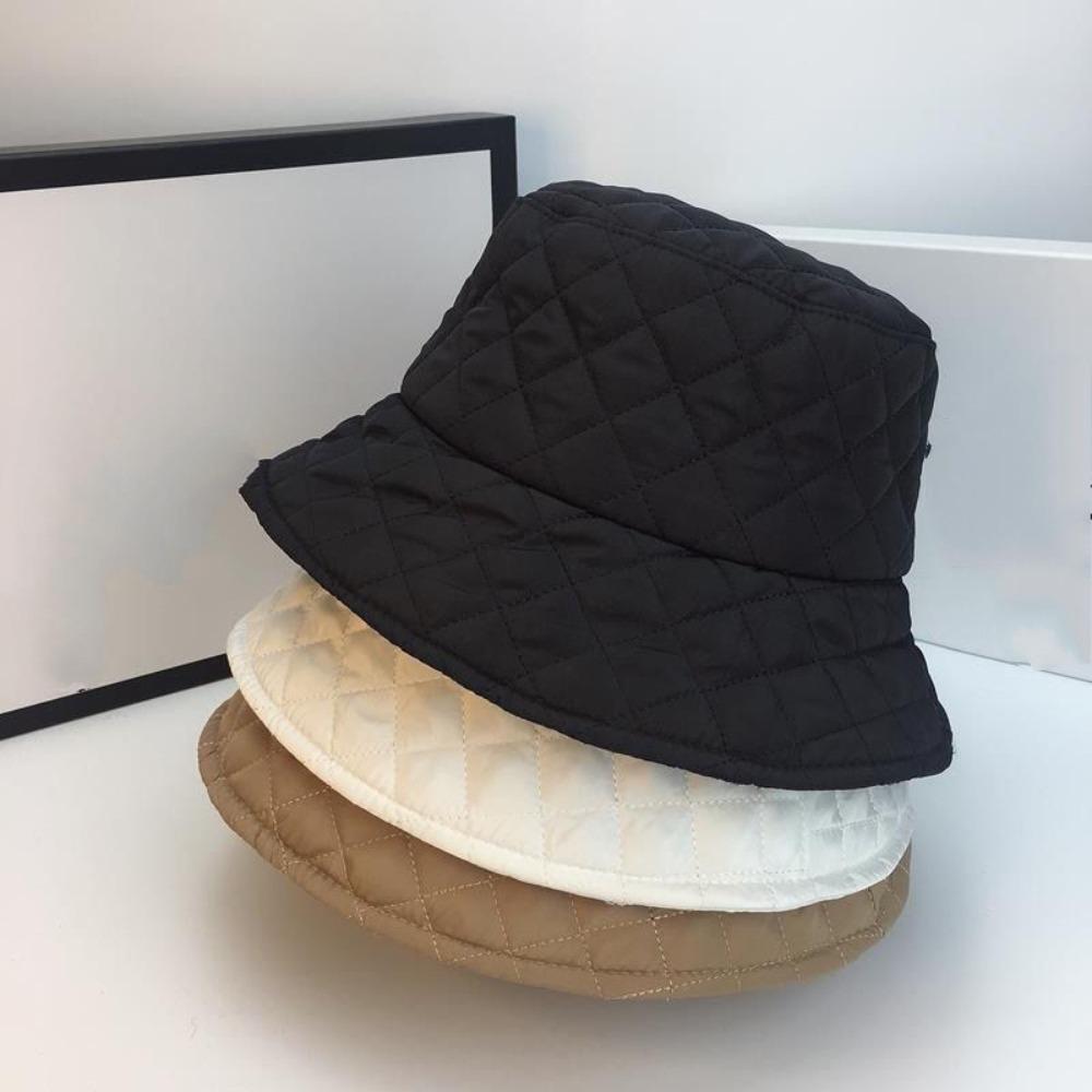 Warmth Basin Hat Waffle Bucket Hats Sweet Fisherman Hat  Women's