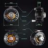 Full Metal Fly Fishing Reel 3BB Ball Bearing Left Right Hand 75mm for Rafting Ice Saltwater Flying Fishing Wheel Tackle 260319
