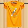 Men's Summer 2025 Pure Cotton Heavyweight Short-Sleeve Fashion T-Shirt