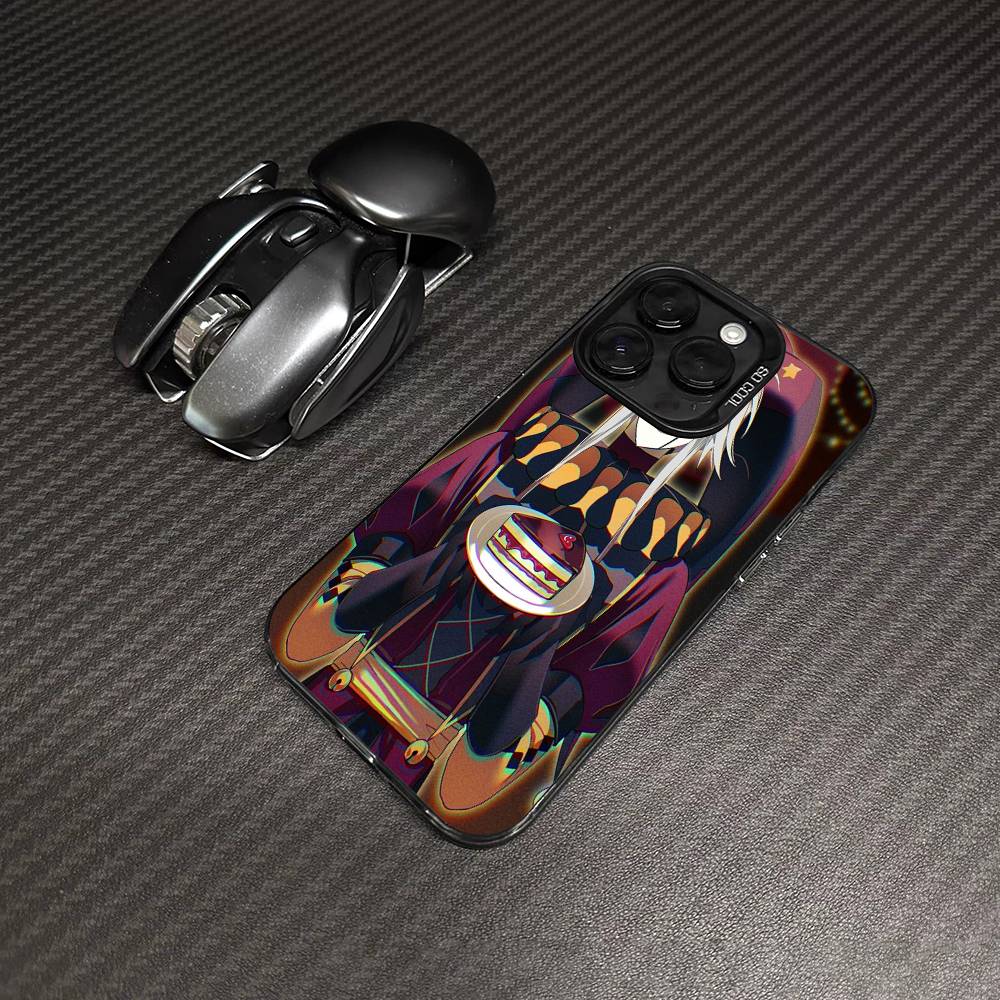 The Freak Circus Pierrot Game Phone Case For iPhone 16 15 14 13 12 11 Pro Max 17 Plus Colorful Cover