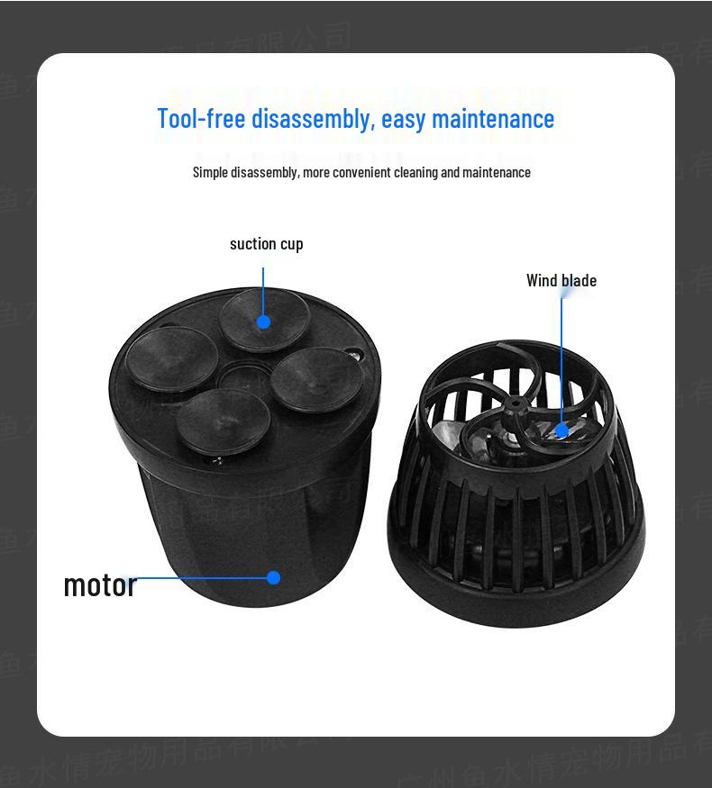 Jebao Bluetooth Wave Maker for Aquariums - Smart Marine Tank Accessory