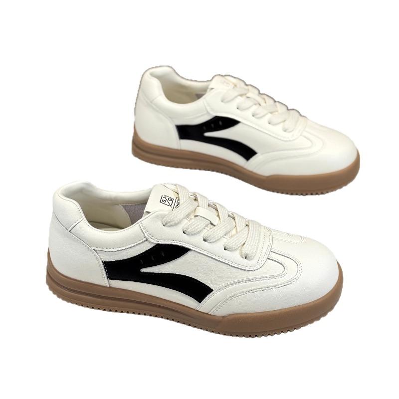 Leather soft sole is not tired, little white shoes women's shoes autumn new casual sports shoes board shoes
