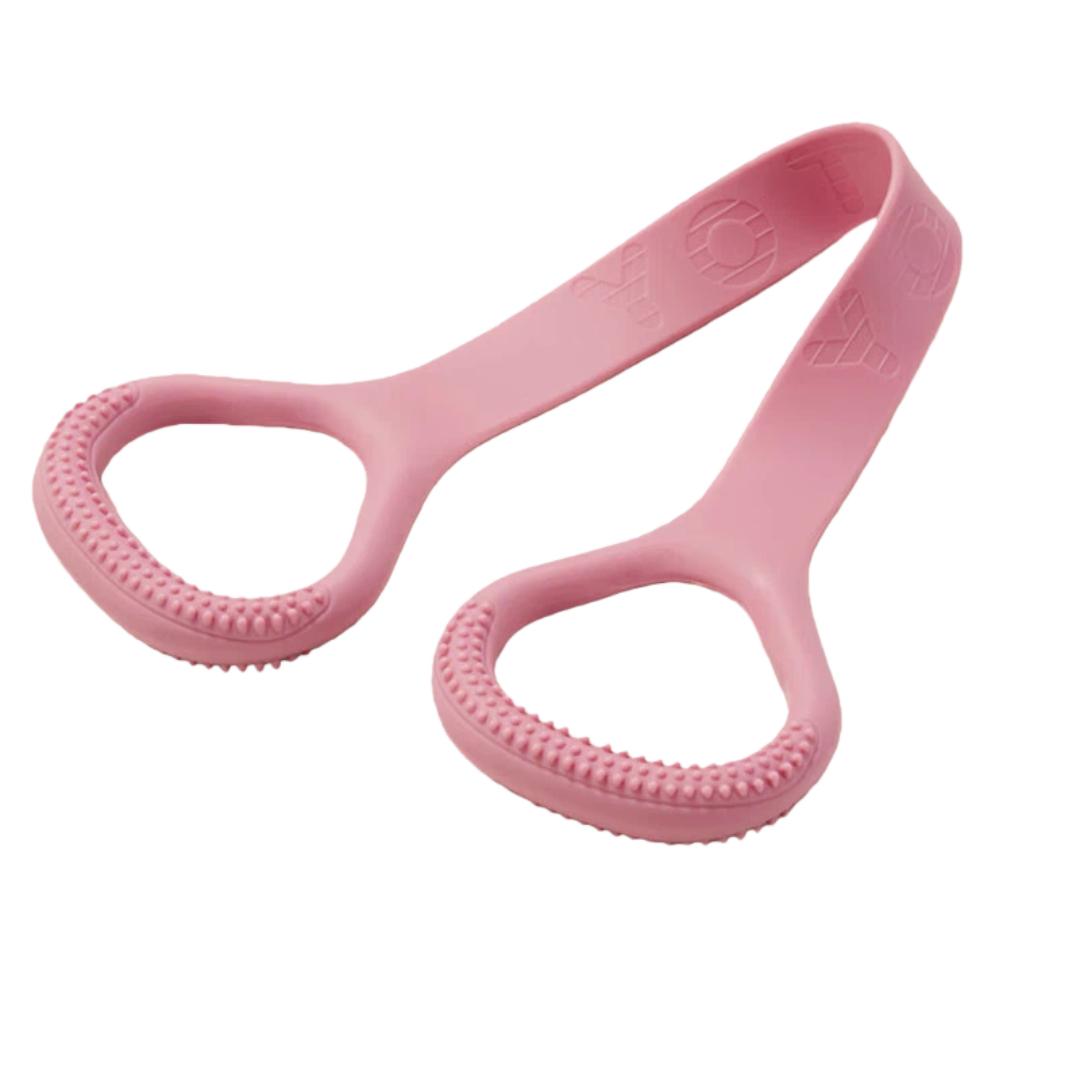

yottoy Pull-Up Rope, Back Training Elastic Band, Home Shoulder And Neck Stretching Strap, Yoga Fitness Equipment for Arm Exercises, Pink рожевий