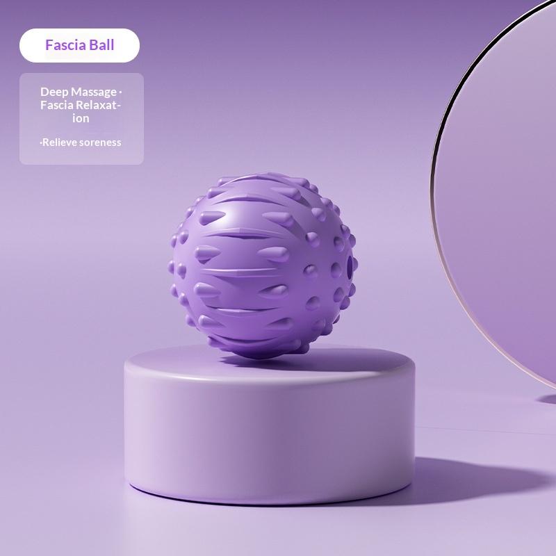 Handheld Roller Massager Design Easy Use Point Massage Relieve Body Fatigue Promote Massager Yoga Ball Portable Portable Arm Leg