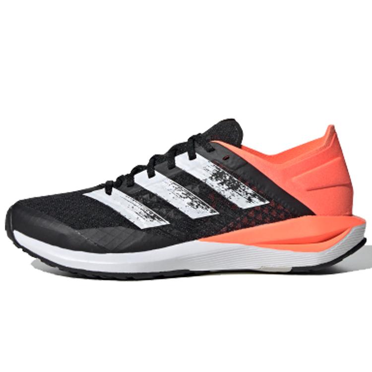 

Adidas Rapidafaito Summer.Rdy J Slip Resistant Anti Kick Low top Kids Running Shoes Black Orange Teenagers EG0519 36