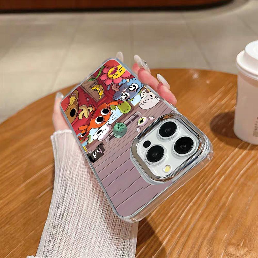 A-Amazing W-World Gumball Phone Case For Iphone 17 16 15 14 13 12 11 Pro Max Xr Air Plus Silicone Cover Silver Hard Shell Cover