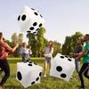 Riesige 30cm aufblasbare Würfel für Poolparty-Spiele Outdoor-Aktivitäten Familienspaß Leichtgewichtige Langlebige Würfel Strandkarneval Jxb