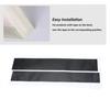 Truck Rear Middle Window Sticker Cover Trim For Dodge Ram 1500 11+ Carbon Fiber
