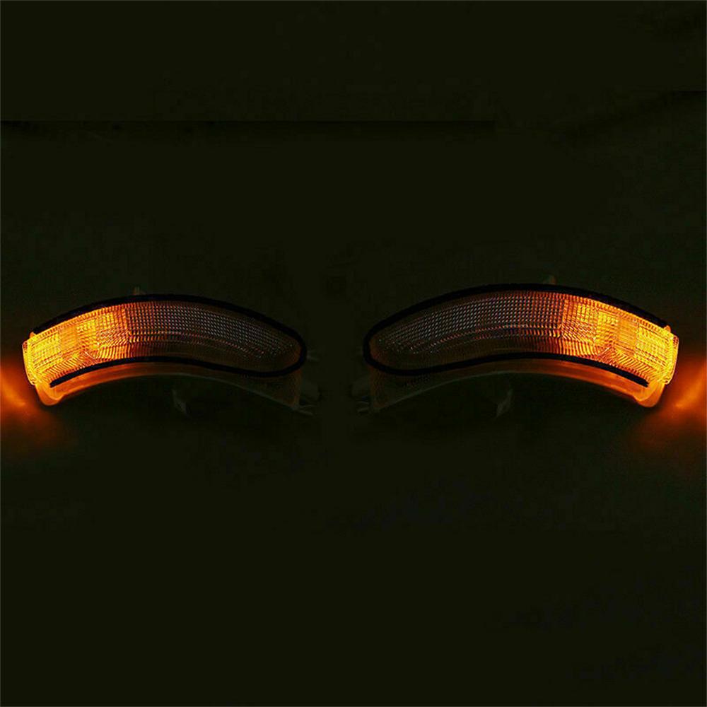 Pair Side Mirror Turn Signal Indicator LED Light For HONDA FIT JAZZ 2007 2008