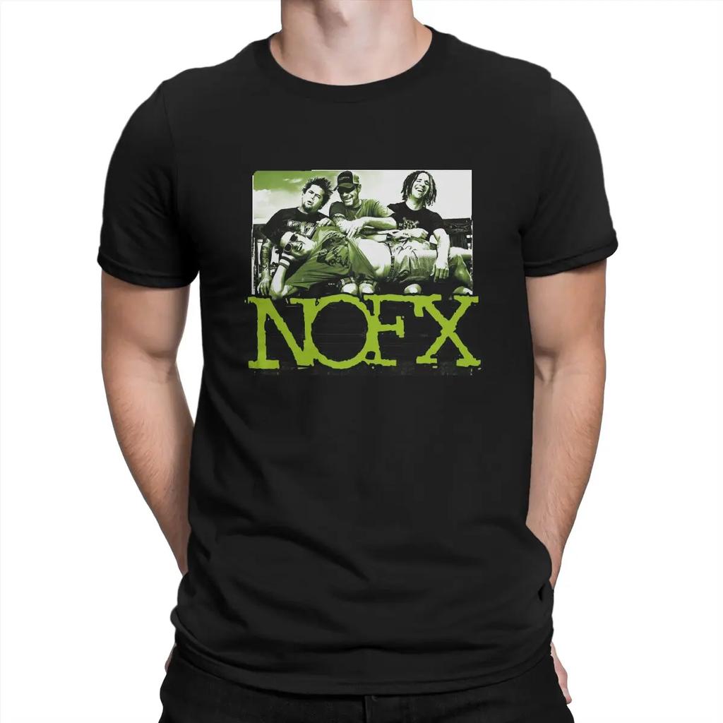 T-Shirt da Uomo N-Nofx Member T-Shirt Distintiva Grafica Streetwear Nuova Tendenza
