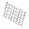 40pcs LED Chip Bulb 1W 24V 16mm/0.6in Aluminum Base Low Power Consumption Lamp Beads for