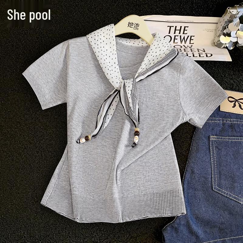 

TACHEE Women s Lyocell Short-Sleeve Knit T-Shirt One Size