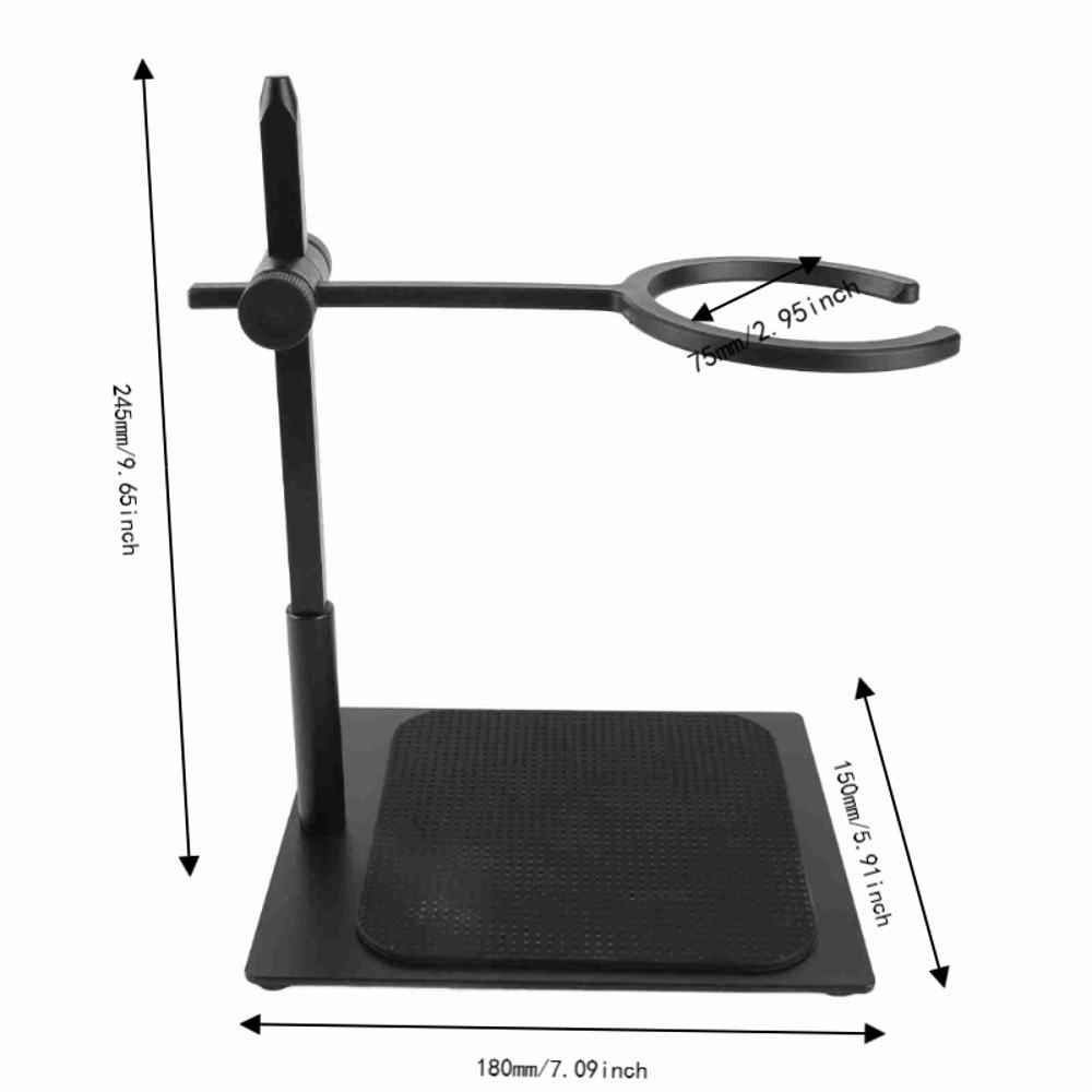 Aluminum Alloy Coffee Dripper Stand Adjustable Height Pour Over Coffee Station  Countertop Use