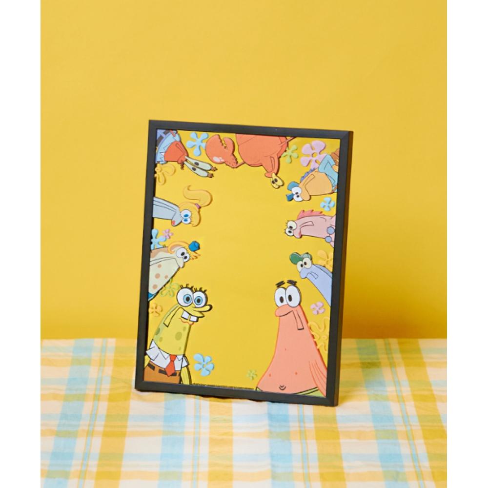 Dancomma Spongebob Bikini City Resident Waggle Mirror  A5 