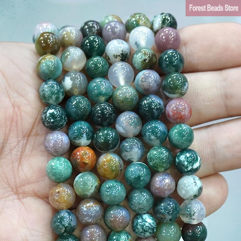 Natural stone Beads Blue Tiger Eye Round Loose Beads Diy Charm Bracelet Earrings for Jewelry Making 15" Strand 4/6/8/10/12/14mm