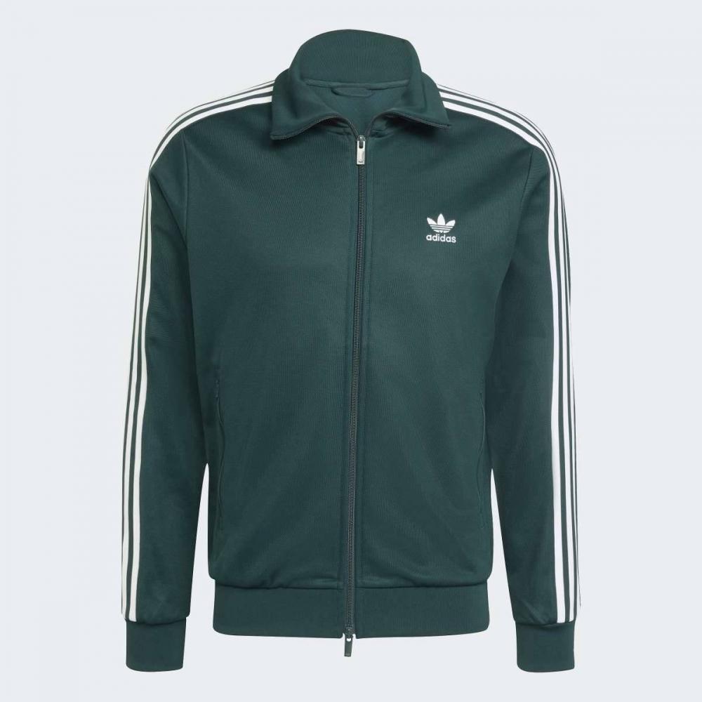 Adidas Beckenbauer Track Top Green Slim Fit Jy1280