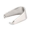 500pcs Exquisite Pinch Clips Stainless Steel Pendant Clasps Pendant Connectors  Craft Making