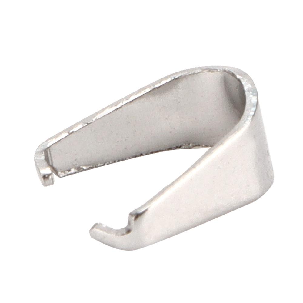 500pcs Exquisite Pinch Clips Stainless Steel Pendant Clasps Pendant Connectors  Craft Making