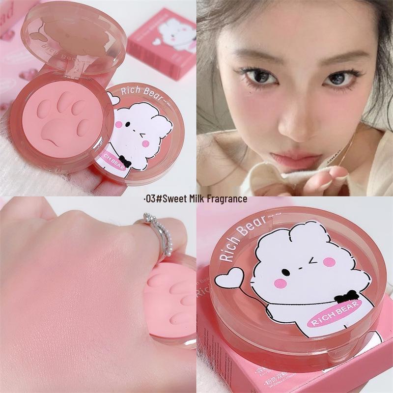 

RichBear Энергичные Молодежные Матовые Кремовые Румяна