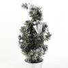 40cm Artificial Tabletop Xmas Tree Mini Xmas Decoration Tree with LED Light Decoration for Xmas Day
