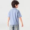 Boys' Summer Dog Embroidery Polo Shirt