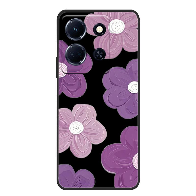 Schutzhülle aus weichem, mattem Silikon in Marmoroptik für Infinix Note 30 4G, passend für Infinix Note 30 Pro, 30i und 30 VIP – Rundumschutz