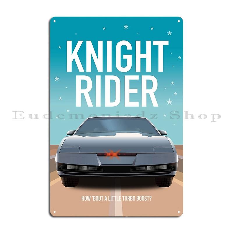 

Knight Rider Tv Series Poster Movieposterboy Metal Sign Party Plaques Personalized Bar Wall Decor Tin Sign Poster 20x30cm（7.8x11.8inch）