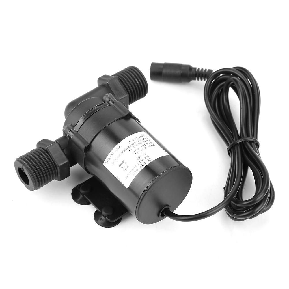 Mini DC Brushless Water Pump for Solar Water Heater 12V 0‑80 celsius