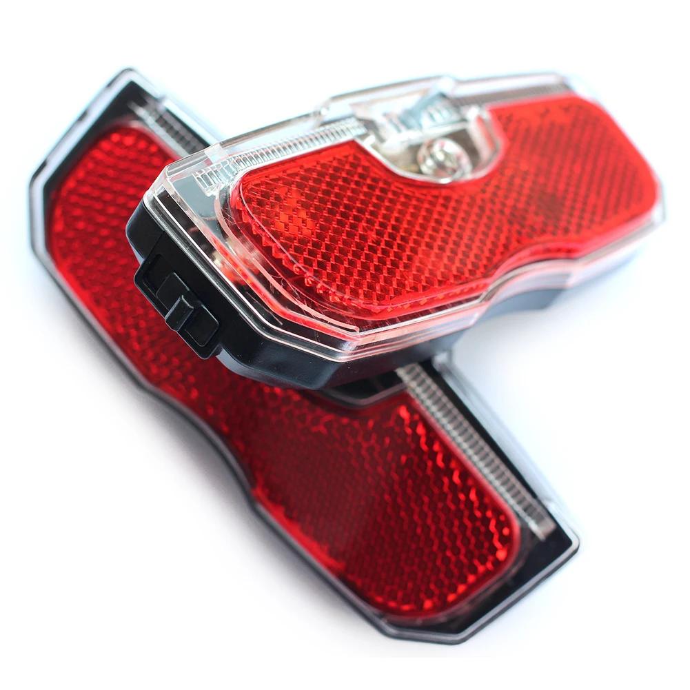 1-3pcs Bicycle Taillight Bike Rear Reflector Taillight Waterproof LED Cycling Bike Warning Light Battery Powered Safety Warning