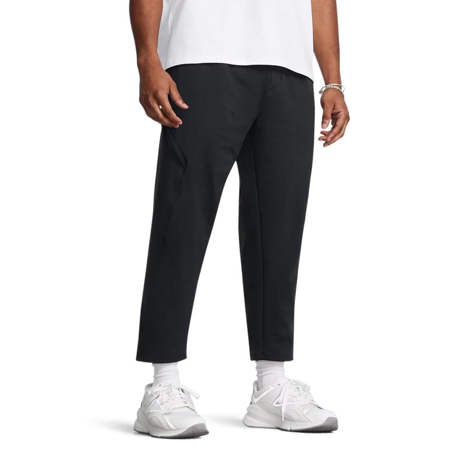 Under Armour UA Meridian Ανθεκτικά Άνετα Στυλάτα Ευέλικτα Τρία Τέταρτα Ανδρικά Casual Σορτς Μαύρο 1386979-001