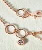 Helene Jewelry 14K Snuggle Mirror Ball And Chain Layered Gold Bracelet