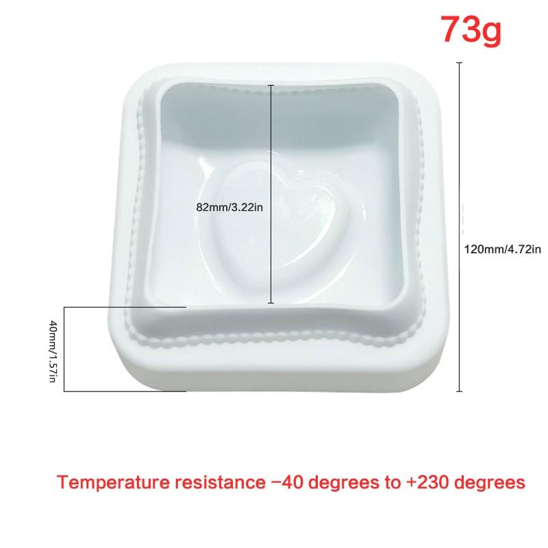 Love Pillow Mold Soap Molds Handmade Mould Cute Soap Mold Silicone Molds Fondant Clay Resin Candle Moulds for Baking