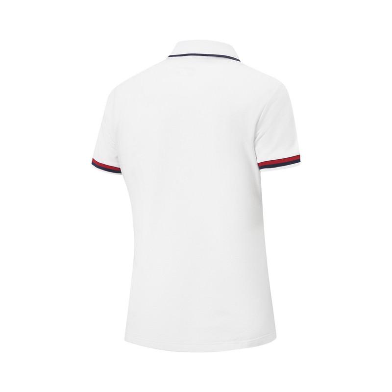 Li Ning Comfortable Breathable Polo Shirt Women tops White APLW476-1