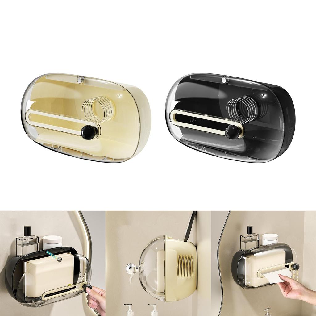 Tissue Box Cover Bathroom Dispenser for Bedroom Office Toliet