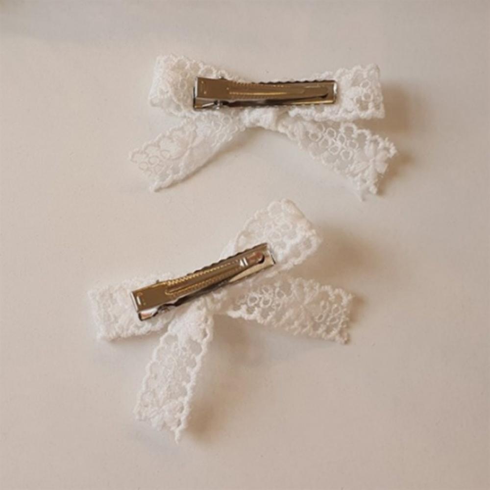 New ArrivalS Open Run Women S White Lace Mini Hairpin