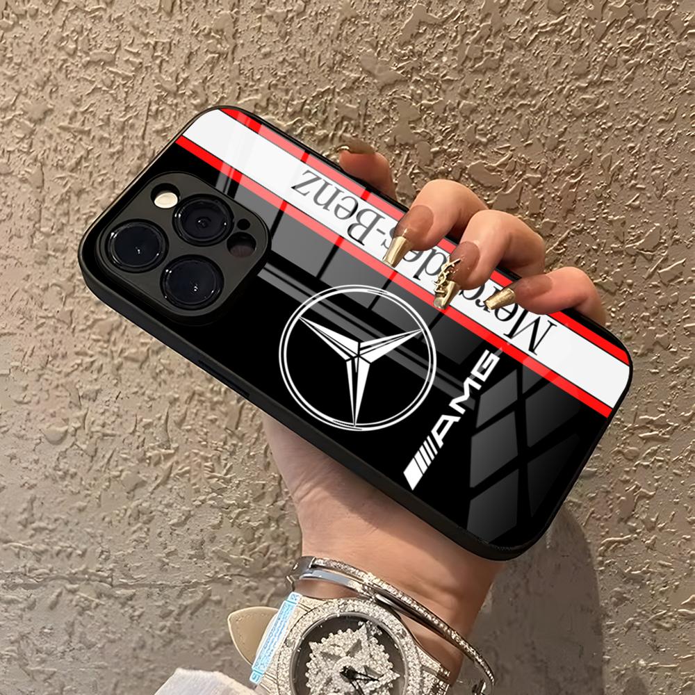 GLC GLB rastar – šaunus telefono dėklas, skirtas „iPhone 15 Pro Max 14 Pro 12 11 13 Mini X XR XS 16 Plus SE Glass M-Mercedes-B-Benz-A-AMGS“ nugarėlei