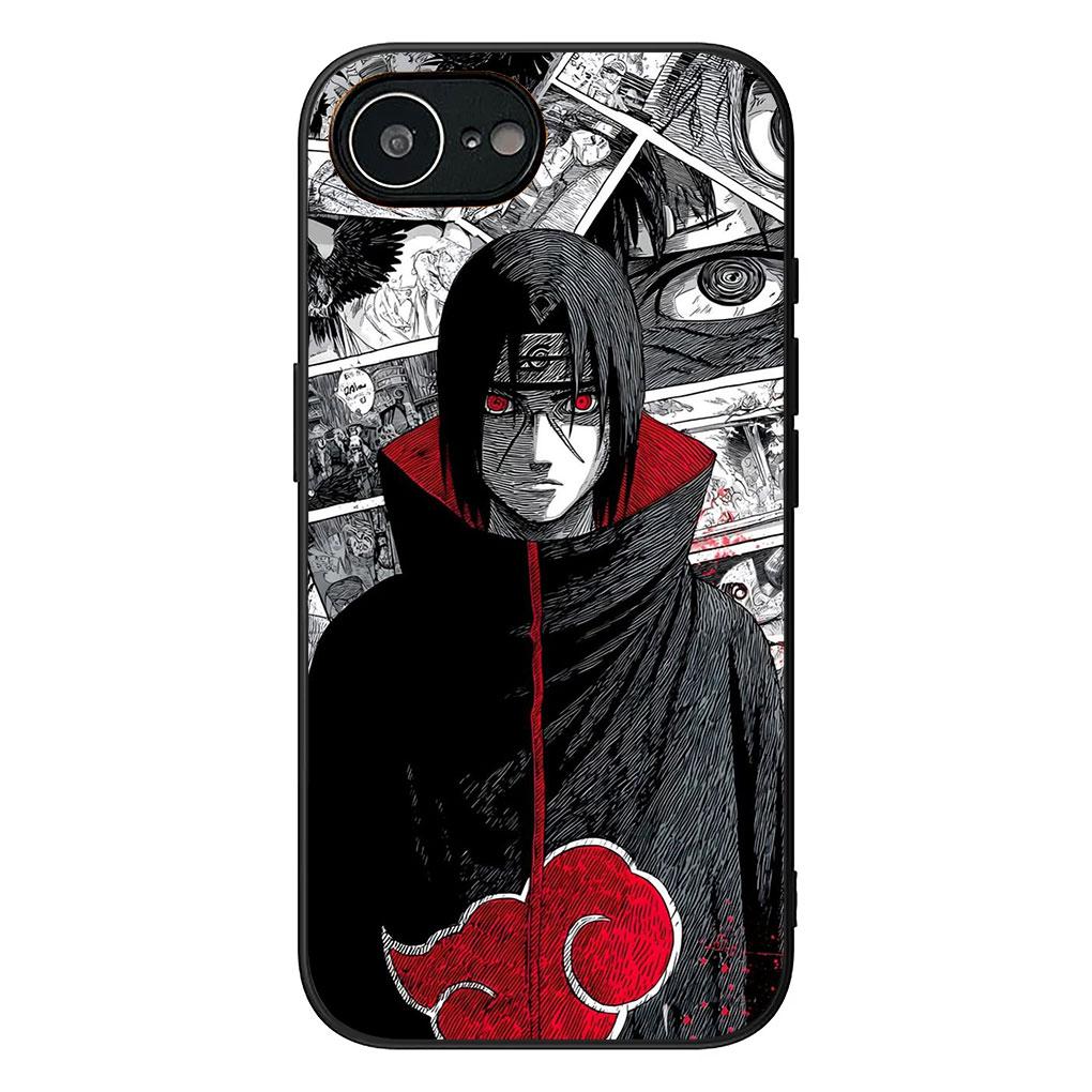 Silicone Cover for Xiaomi Poco C75 C65 C71 C85 X7 X6 M6 M7 F7 F8 Ultra F6 Pro Phone Case Pain Uchiha Narutos Itachi Akatsuki