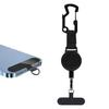 Retractable AntiTheft Mount For Phone Features Extendable Cable Up To 60cm Phone Holder StandFor Outdoors Enthusiasts