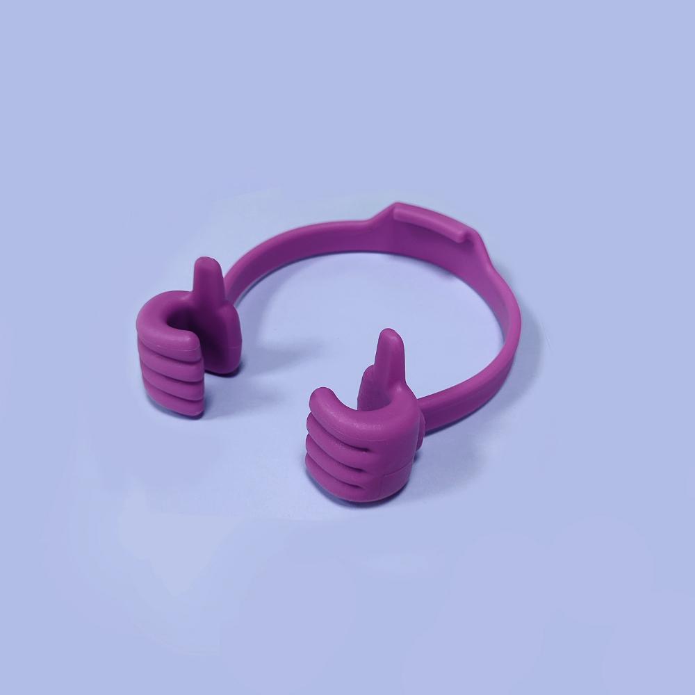 Creative mobile phone holder, thumb holder, desktop holder, portable holder, digital, cute holder.
