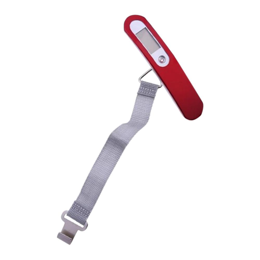Luggage Weight Scale For Travel Portable Digital Weight Scale For Suitcases Travel Luggage Weight Scale Portable Handheld Scale красный