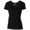 Breath Thermo Premium Hot Round Neck Short Sleeve for Daily Lightweight Women's Inner, Heat-Generating Material, Shirt, Black, C2JAC813, Use,