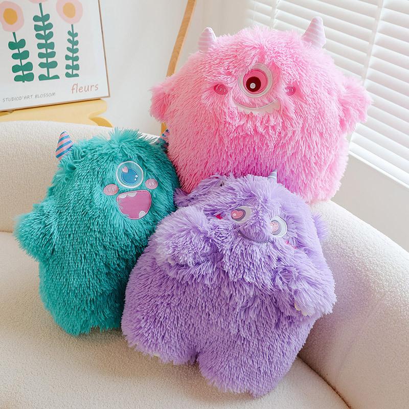 Little Monster Plush Toy Doll Big Eye Doll Children's Gift Stall Throw Pillow Cute Fun
