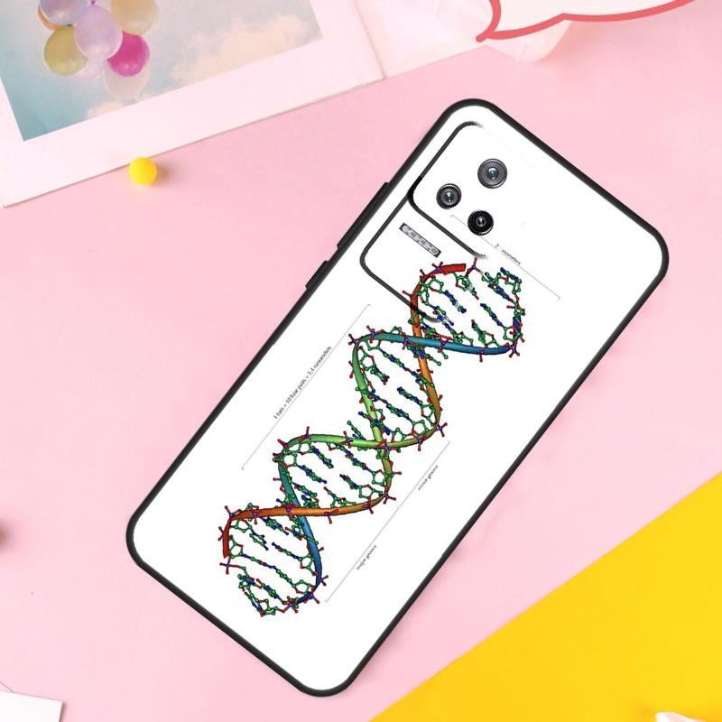 Science DNA Biology Case For POCO M6 X6 Pro X3 X4 X5 M5s F3 F5 Xiaomi 14 Ultra 12 13 Lite 11T 12T 13T Pro Funda
