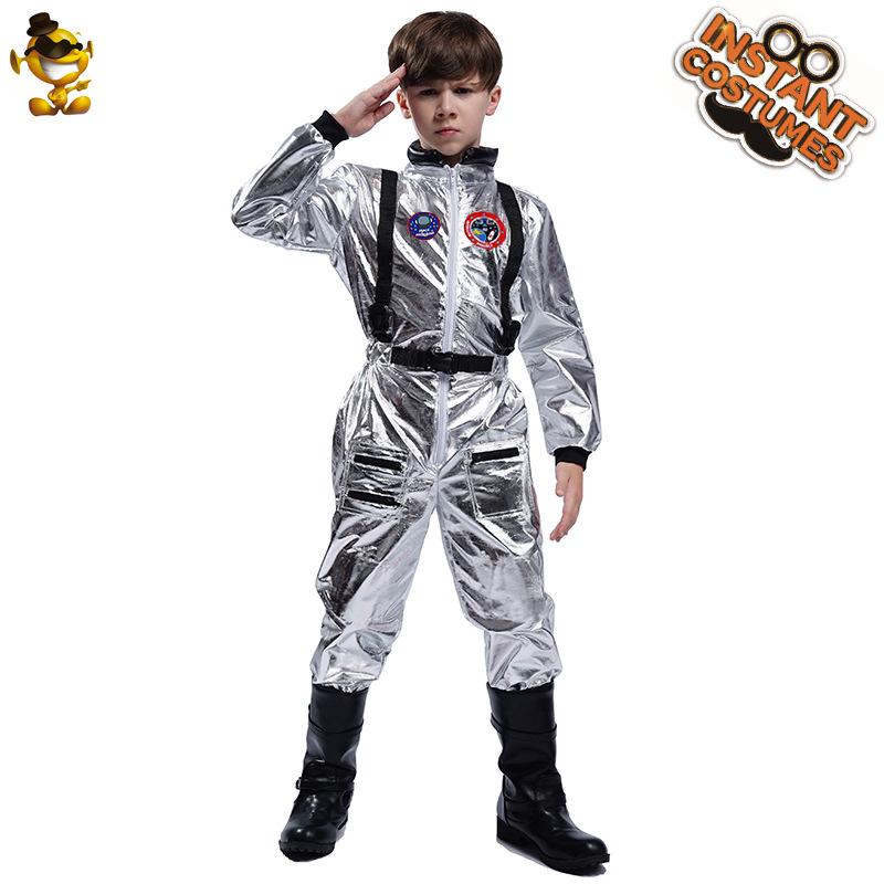 Spacesuit, astronaut costume, children's astronaut costume, Halloween carnival role-playing costume