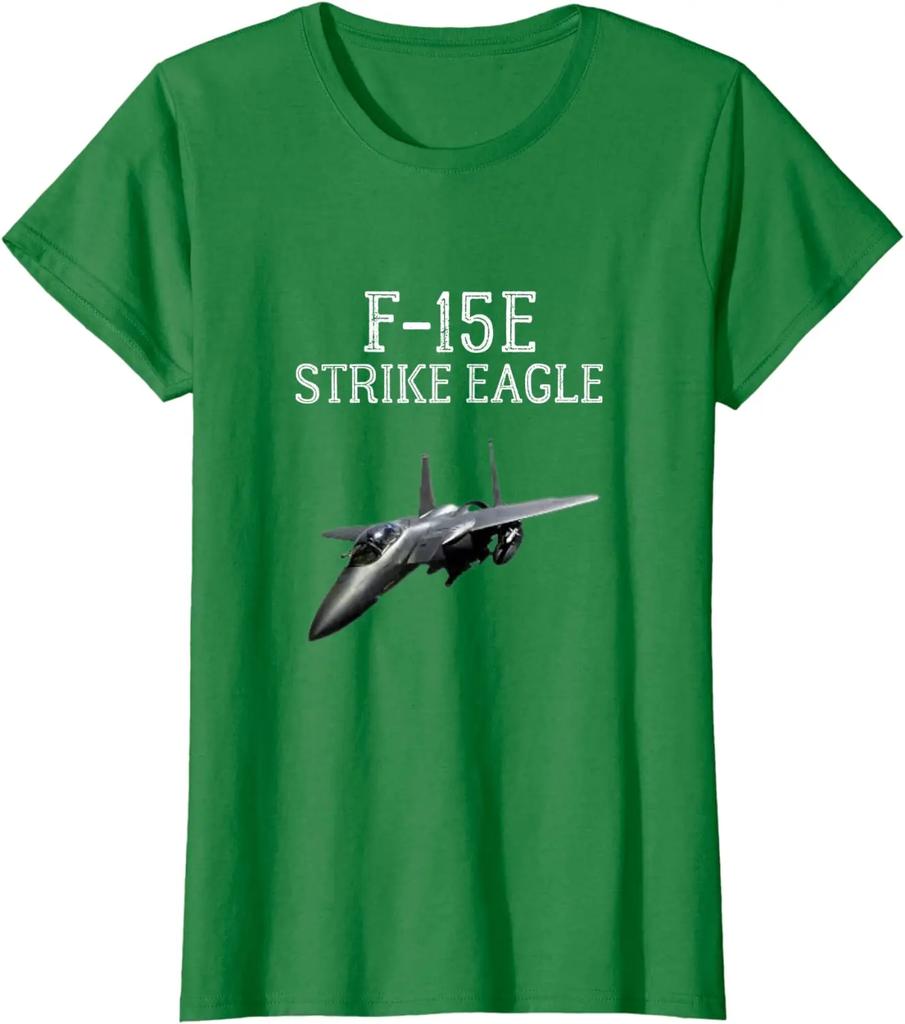 F15E Strike Eagle AirtoGround Attack FIghter Bomber Gift TShirt Summer Cotton ONeck Short Sleeve Mens T Shirt New S3XL